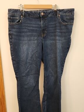 Maurice's Women's Dark Blue Stretch Denim Jeans